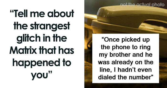 41 People Swear They Witnessed Reality Break For Just A Second