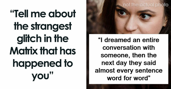 41 People Swear They Witnessed Reality Break For Just A Second