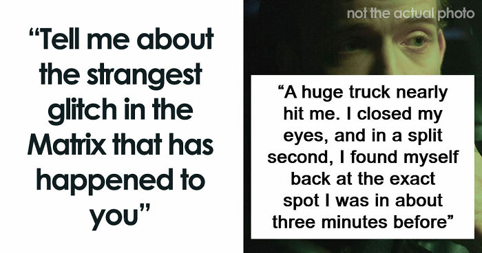 41 People Swear They Witnessed Reality Break For Just A Second
