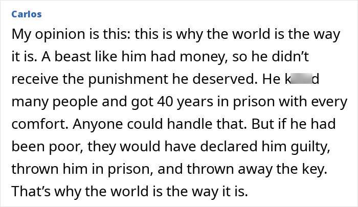 Carlos gives an opinion on the street fight, justice, and the punishment of the 24-year-old. Carlos gives an opinion on the street fight, justice, and the punishment of the 24-year-old.