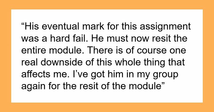 Student Blames Everyone Around But Himself In His Failures, Demands A Solo Project And Fails Again