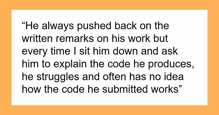 Student Blames Everyone Around But Himself In His Failures, Demands A Solo Project And Fails Again