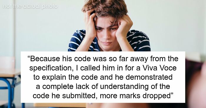Student Blames Everyone Around But Himself In His Failures, Demands A Solo Project And Fails Again