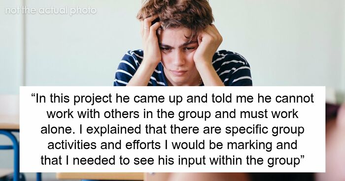 Student Blames Everyone Around But Himself In His Failures, Demands A Solo Project And Fails Again