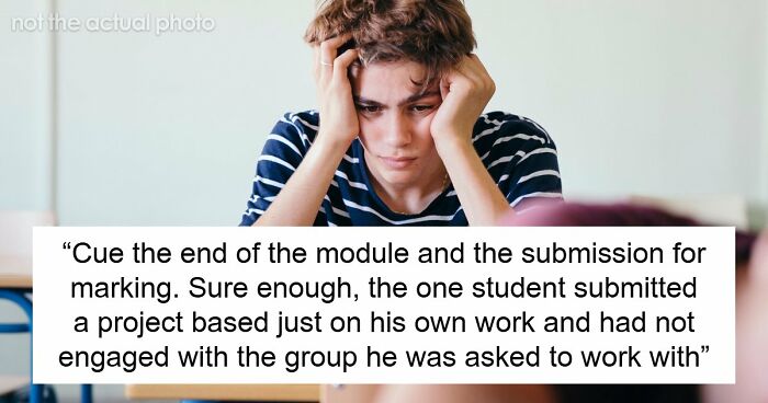 Student Blames Everyone Around But Himself In His Failures, Demands A Solo Project And Fails Again