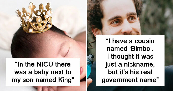 66 Kids With Unfortunate Names That Tell You About Their Parents Everything You Need To Know
