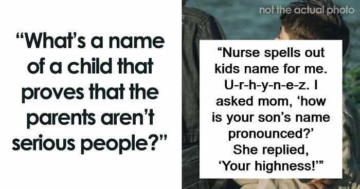 66 Kids With Unfortunate Names That Tell You About Their Parents Everything You Need To Know