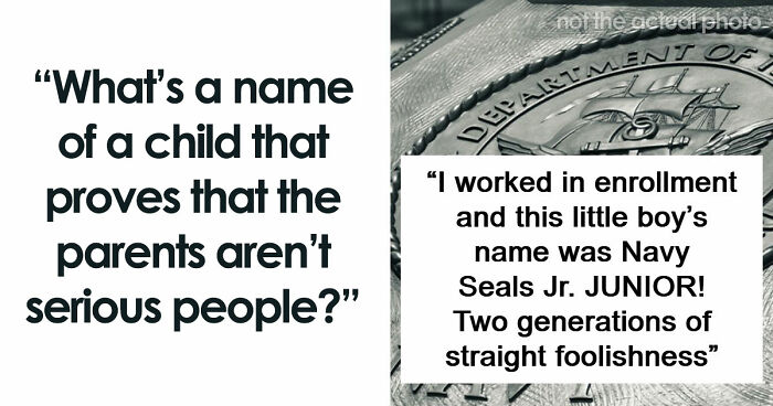 66 Kids With Unfortunate Names That Tell You About Their Parents Everything You Need To Know