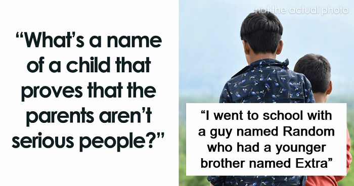 66 Kids With Unfortunate Names That Tell You About Their Parents Everything You Need To Know
