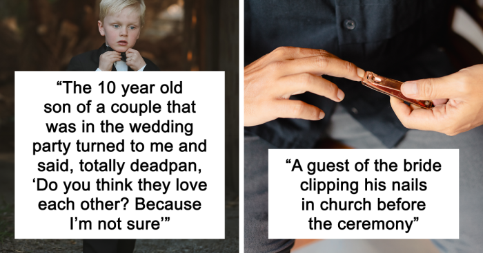 57 Weddings People Really Regret Spending Their Time And Money On