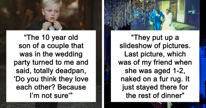 57 Weddings People Really Regret Spending Their Time And Money On