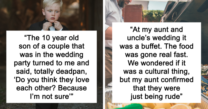 57 Weddings People Really Regret Spending Their Time And Money On