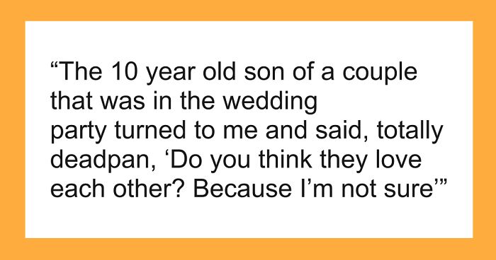 57 Weddings People Really Regret Spending Their Time And Money On