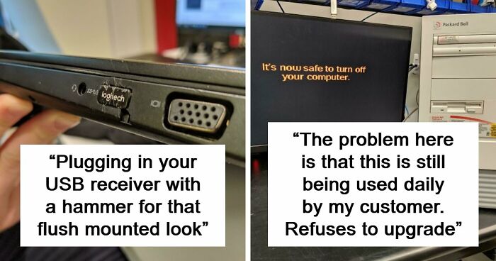 If You Think You’re Having A Bad Day, Spare A Thought For These 88 Poor Tech Support Workers (New Pics)