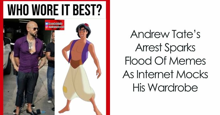 Manosphere’s Andrew Tate Got Arrested In Florida, And The Video Has Prompted Some Of The Best Memes In Ages
