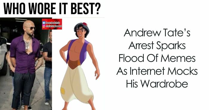 Manosphere’s Andrew Tate Got Arrested In Florida, And The Video Has Prompted Some Of The Best Memes In Ages