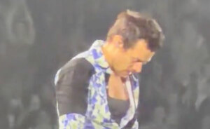 Harry Styles’ “Package” Accidentally Exposed On Stage Due To Wardrobe Malfunction