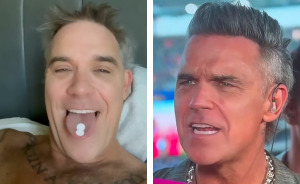 Robbie Williams Breaks Silence After White Substance Fell On Mic In World Cup Moment That Had Fans Concerned