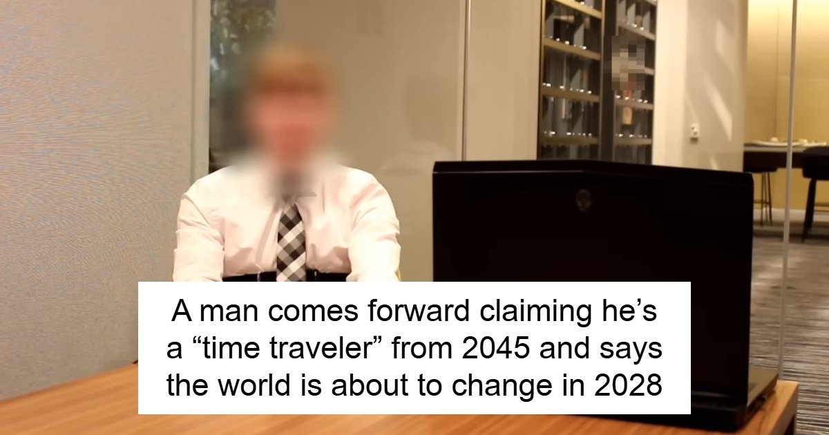 Man Claims Time Travel Is Real And His Evidence Is A Wild Set Of Predictions Nobody Can Verify Yet