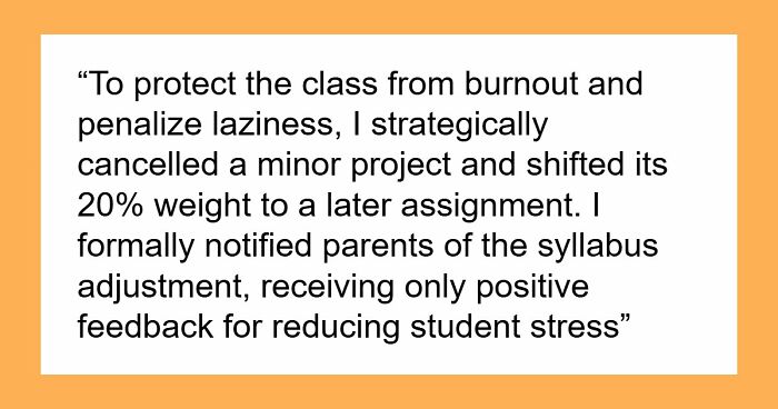 Lazy Seniors Force Classmates To Do All The Work, Teacher’s Trap Blows Up In Their Faces