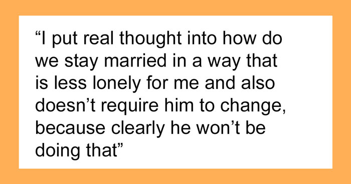 “Decided To ‘Decenter’ My Husband A Couple Of Years Ago And Here’s How It’s Going”