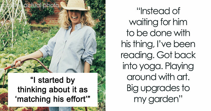 “Decided To ‘Decenter’ My Husband A Couple Of Years Ago And Here’s How It’s Going”