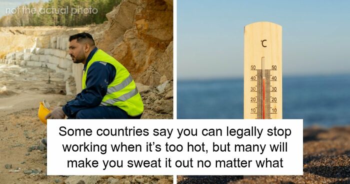 Only One EU Country Lets You Stop Working In The Heat, And This Is What The Rest Of The World Does