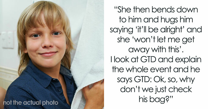 Kid Steals Woman’s Hair Towel, Mommy Dearest Comes To His Rescue And Accuses Woman Of Harassing Him