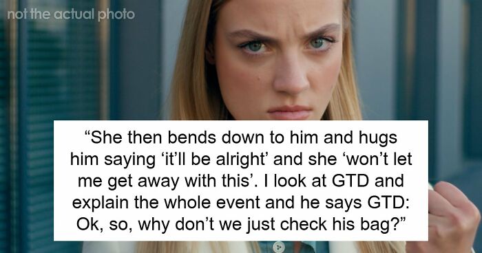 Kid Steals Woman’s Hair Towel, Mommy Dearest Comes To His Rescue And Accuses Woman Of Harassing Him