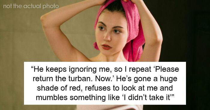 Kid Steals Woman’s Hair Towel, Mommy Dearest Comes To His Rescue And Accuses Woman Of Harassing Him