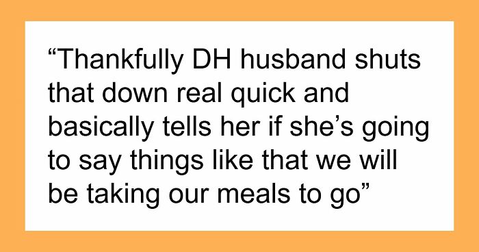 Aunt Uses Family Dinner To Insult Nephew’s Pregnant Wife, Says Her Weight Must Be Turning Him Off