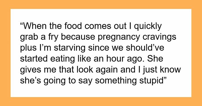 Aunt Uses Family Dinner To Insult Nephew’s Pregnant Wife, Says Her Weight Must Be Turning Him Off
