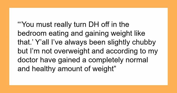 Aunt Uses Family Dinner To Insult Nephew’s Pregnant Wife, Says Her Weight Must Be Turning Him Off