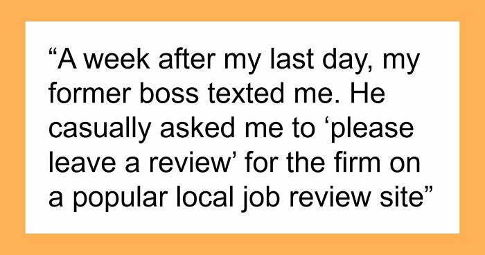 Man Writes Former Workplace An Honest Review, Finds Out What Panic It Caused