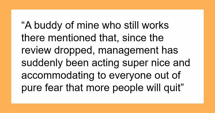 Man Writes Former Workplace An Honest Review, Finds Out What Panic It Caused