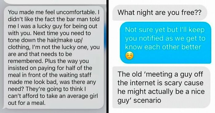 29 Toxic Men That Made Women They Were Messaging Uncomfortable And Disappointed