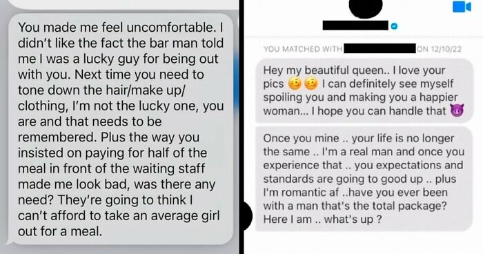29 Toxic Men That Made Women They Were Messaging Uncomfortable And Disappointed