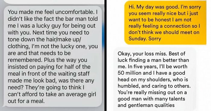 29 Toxic Men That Made Women They Were Messaging Uncomfortable And Disappointed