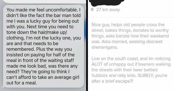29 Toxic Men That Made Women They Were Messaging Uncomfortable And Disappointed