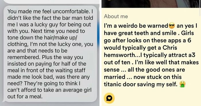 29 Toxic Men That Made Women They Were Messaging Uncomfortable And Disappointed