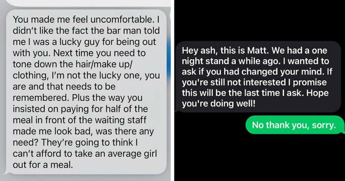 29 Toxic Men That Made Women They Were Messaging Uncomfortable And Disappointed