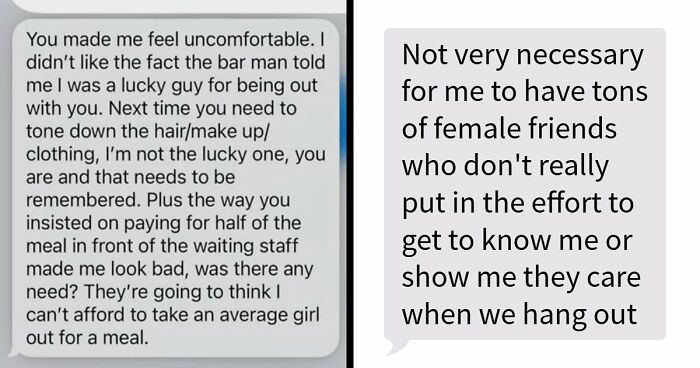 29 Toxic Men That Made Women They Were Messaging Uncomfortable And Disappointed