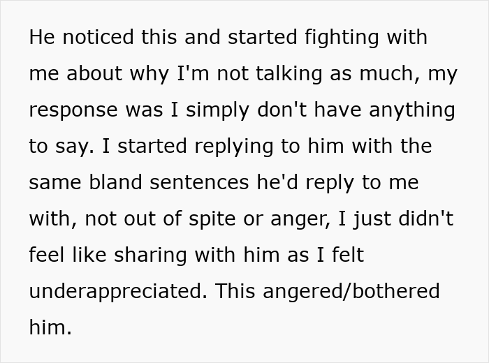 Woman Starts Treating Boyfriend The Way He Treats Her: "If He Can Do It, Why Can't I?" Woman Starts Treating Boyfriend The Way He Treats Her: "If He Can Do It, Why Can't I?"