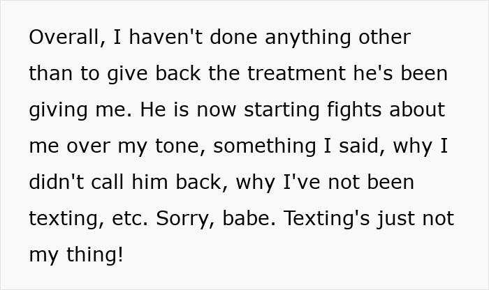 Woman Starts Treating Boyfriend The Way He Treats Her: "If He Can Do It, Why Can't I?" Woman Starts Treating Boyfriend The Way He Treats Her: "If He Can Do It, Why Can't I?"