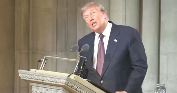 “Did He Just Touch Wood?”: The Internet Reacts To Donald Trump’s Odd Moments At Lindsey Graham’s Funeral