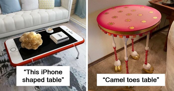 52 Times Furniture Designers Went Crazy And Created The Most Bizarre Things