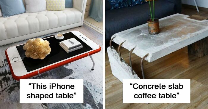 52 Times Furniture Designers Went Crazy And Created The Most Bizarre Things