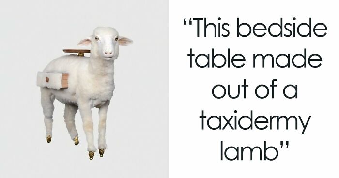 52 Times Furniture Designers Went Crazy And Created The Most Bizarre Things