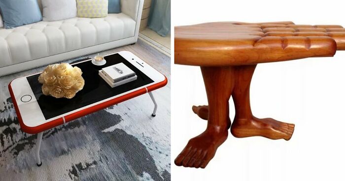 52 Times Furniture Designers Went Crazy And Created The Most Bizarre Things