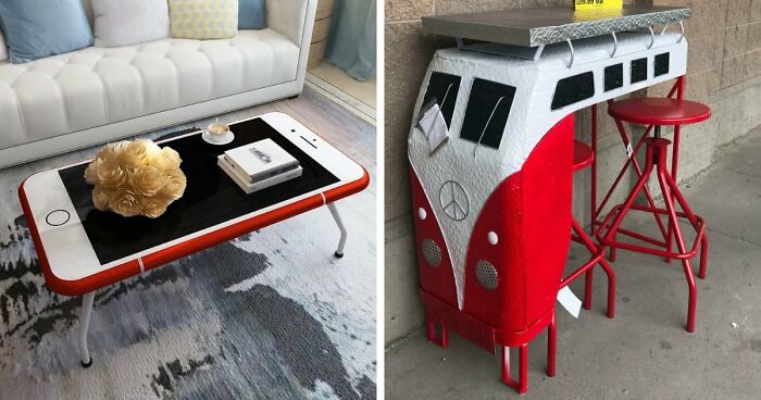 52 Times Furniture Designers Went Crazy And Created The Most Bizarre Things
